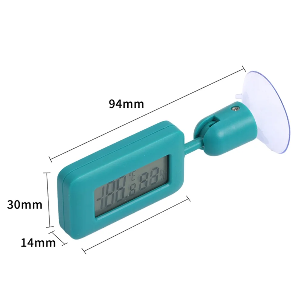 Digital Display Reptile Terrarium Thermometer High-Accuracy Reptile Tank Thermometer for Reptiles and Amphibians