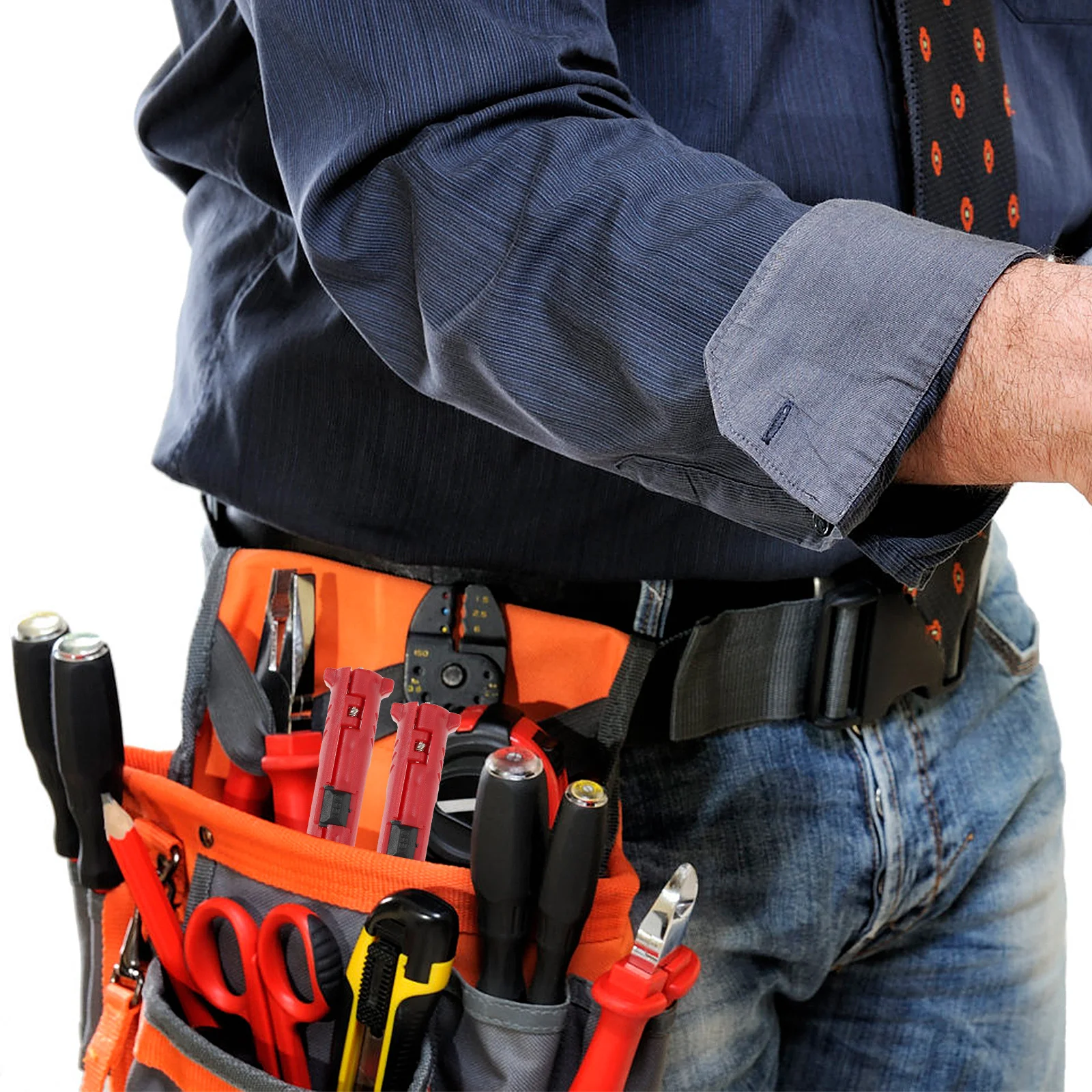 

2Pcs Wire Stripper Pen-Type Cable Stripper for Coaxial and Multipurpose Wires Portable Stripping Tool with Precision Insulation