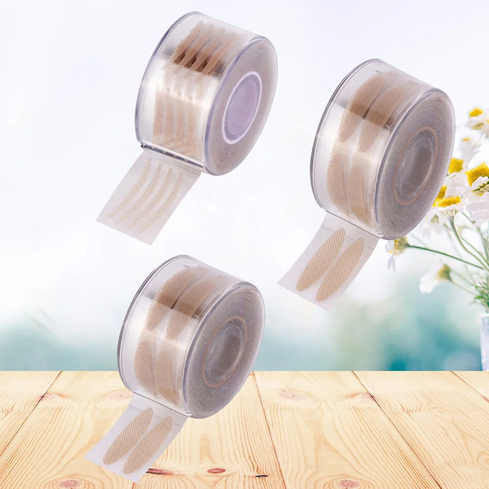 

1200Pcs Eyelid Sticker Tape Fiber Mesh Pattern Thin Lightweight Natural Look Double Eyelid Stickers for Women Ladies