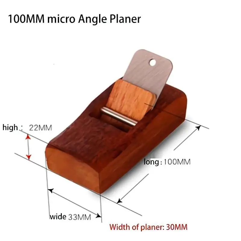 Home Garden Mini Woodworking Flat Plane Wooden Hand Planer Trimming plane Carpenter Woodcraft DIY Tool Wood Planer