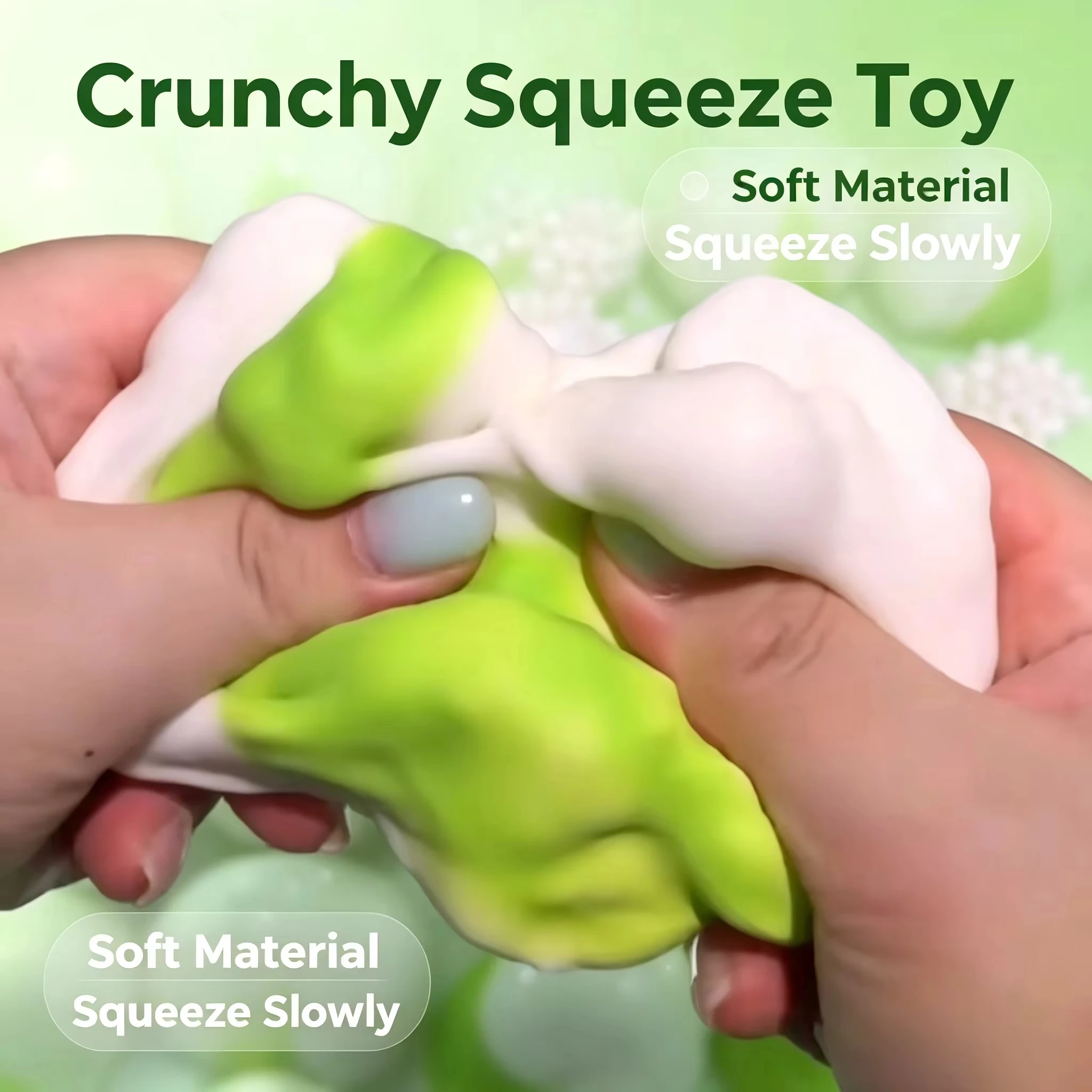 Crispy Pistachio Squishy Stres - Crystal Growing Kit recension och pris