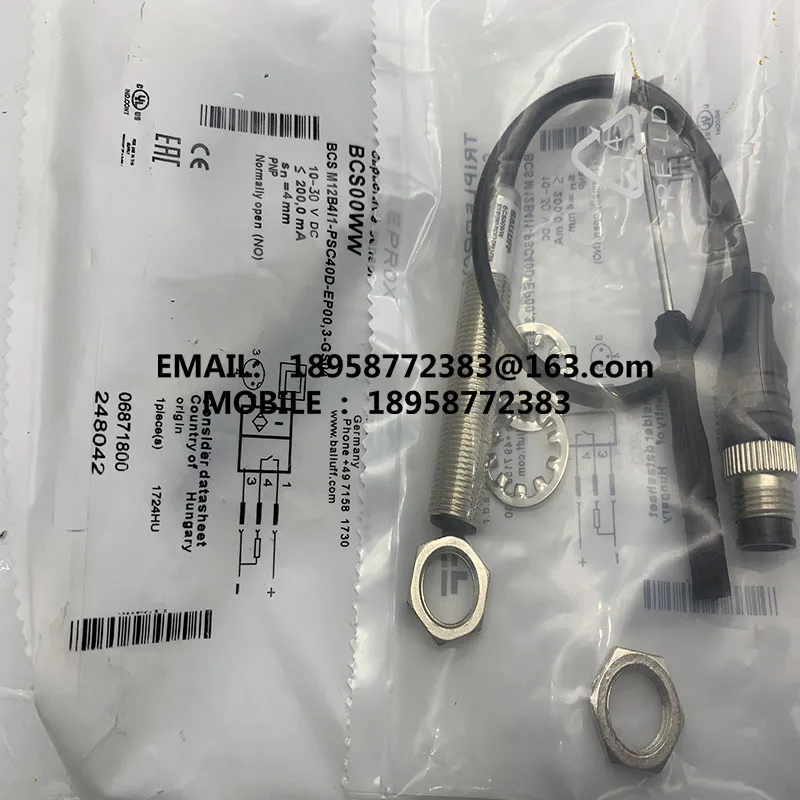 Sensor BCS M12B4I1-NSC40D-EP02