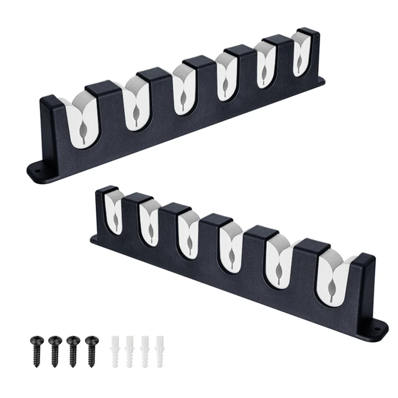 Fishing Vertical Rod Rack Fishing Pole Holder Rod Bracket Wall Mount Modular for Garage Fishing Rod Storage Tool-Gray