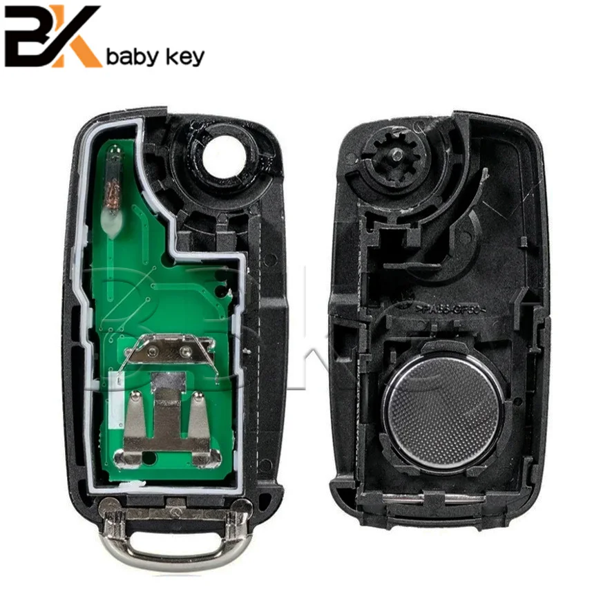 BB Key for VW Beetle Tiguan 2011 2012 2013 2014 2015 2016 433MHz ID48 Chip FCC ID:5K0837202AD 2/3 Buttons Remote Key Volkswagen