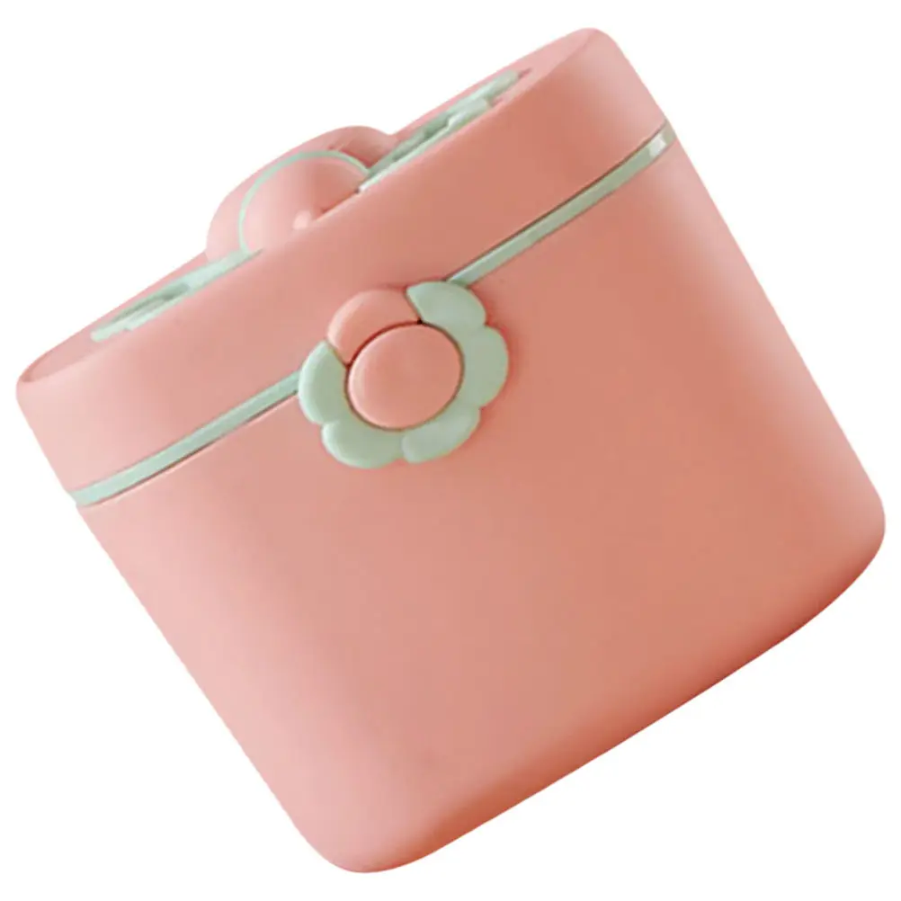 

Portable Baby Formula Dispenser Leak-Proof Travel Milk Powder Container For Infant Food Storage Outdoor Use Compact