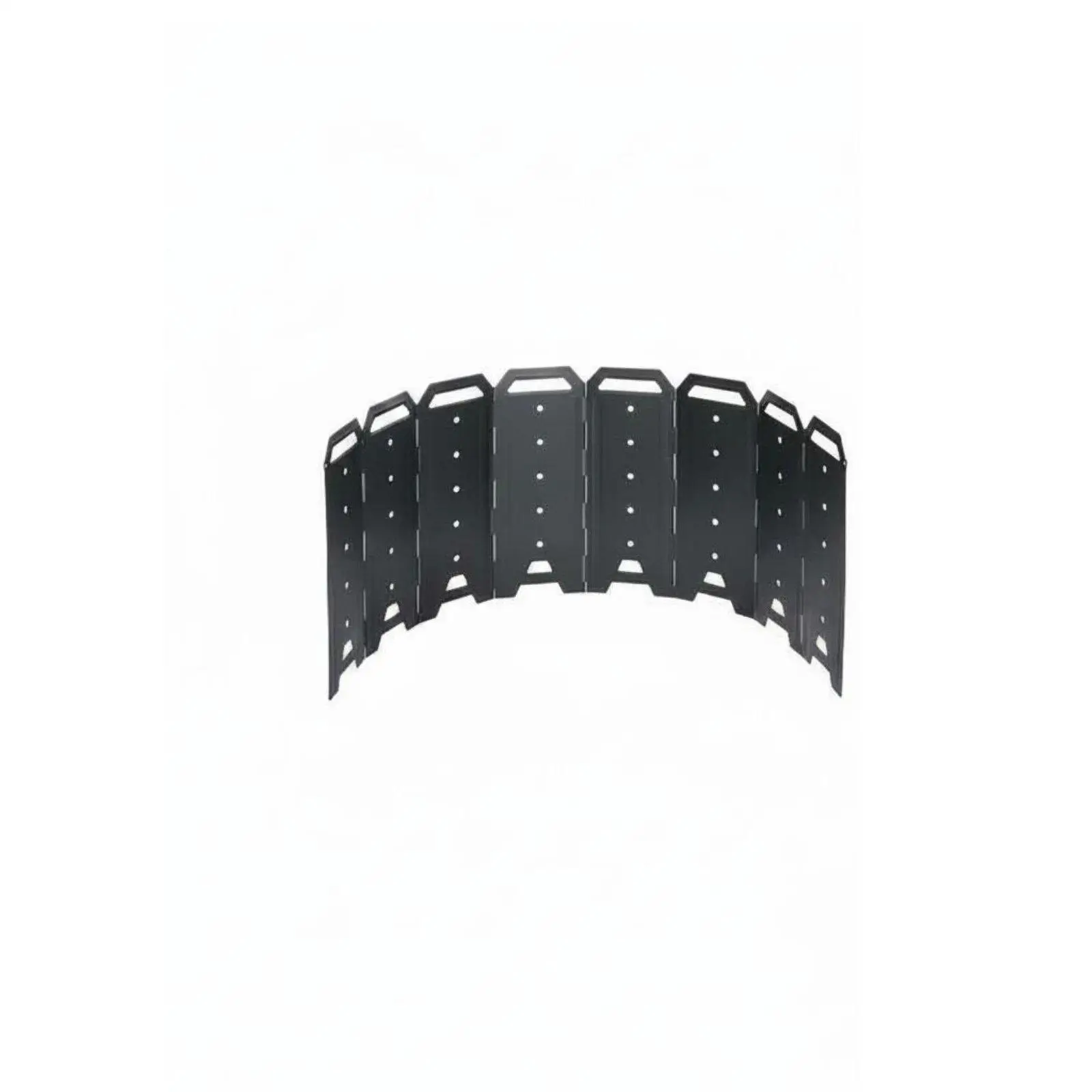 8 Pieces Fire Fire Ring Wind Guard Portable Outdoor Equipment Heat Resistant