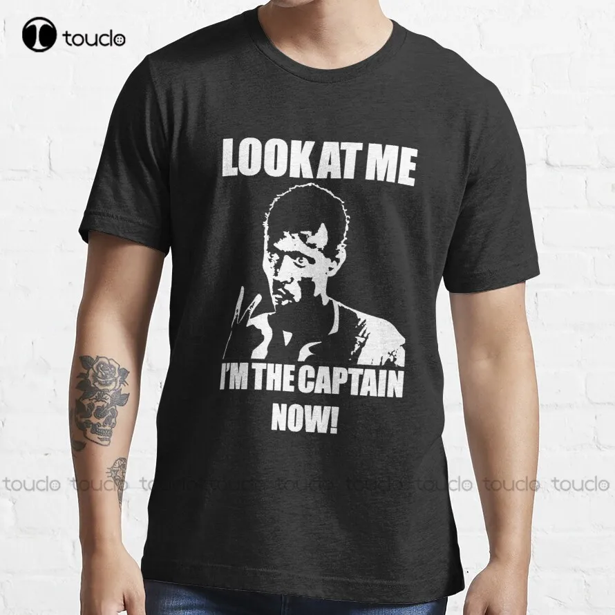 I'M The Captain Now Captain Phillips Shirt T-Shirt Black Shirts For Women Custom Aldult Teen Unisex Digital Printing Tee Shirt