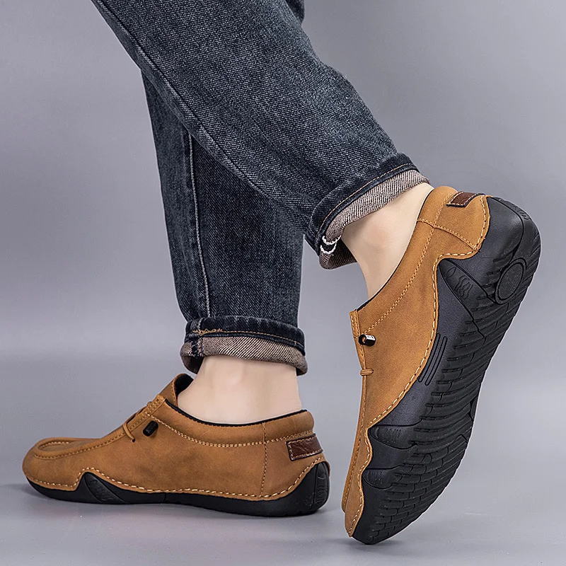 Man Shoes Loafers Lightweight Driving shoes Walking Breathable Comfortable Casual Shoes Men Sneakers Zapatillas De Hombre 2024 image 5