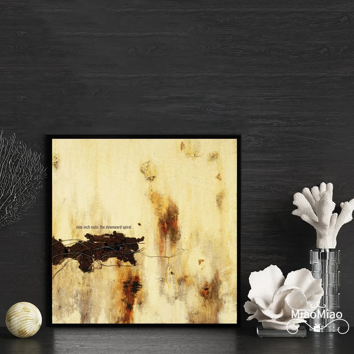 9 дюймов ногти вниз спиральный музыкальный альбом Обложка плакат холст Художественная печать домашний декор настенная живопись (без рамки)
