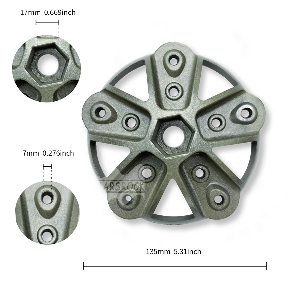 Imagem -03 - Turbina Eólica Geração Roda Hub Cap Turbina Eólica Acessórios Parte Parafusos e Porcas Kit para Horizontal Faça Você Mesmo com Lâminas