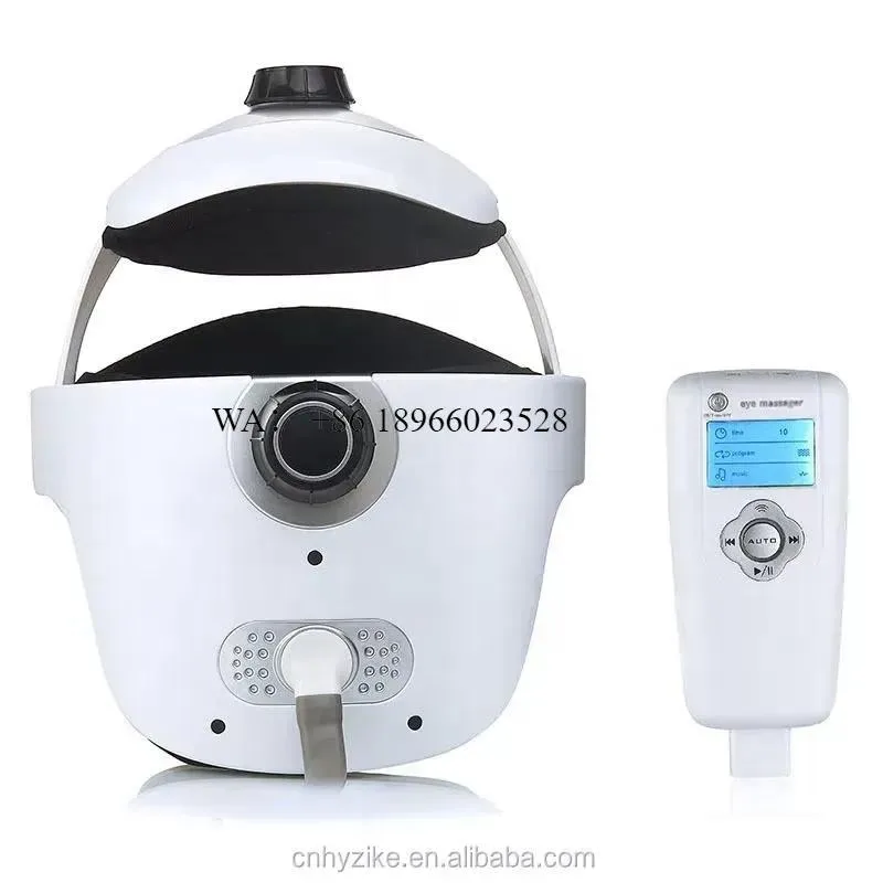 WMWMNU for High Quality Dual Vibrating Automatic Air Pressure Head Massage Helmet Head Massager for Beauty