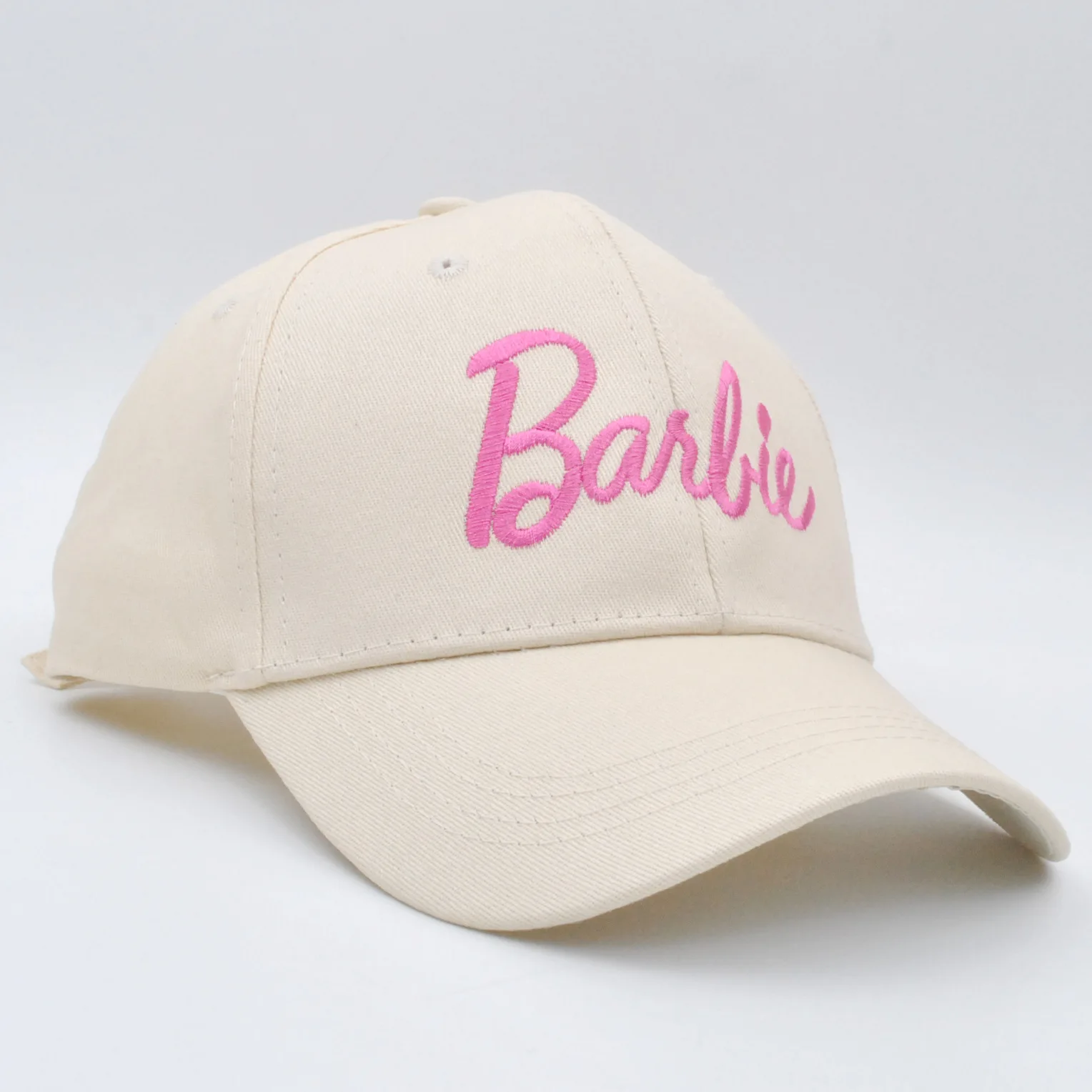 Barbie Baseball Caps for Adult Children Cute Embroidered Cap Visors Women Men Summer Hip Hop Hat Kids Gifts