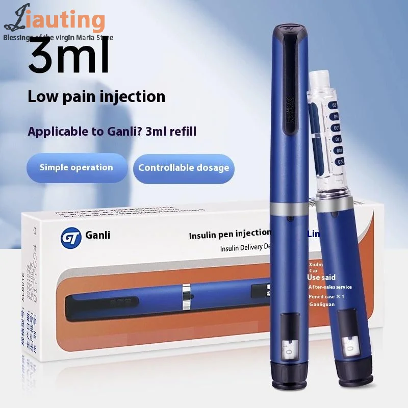 Hot Sale 1Pcs Pen 3ML Insulin Injection Pen Household Insulin Syringe People With Diabetes Diabetic Scale