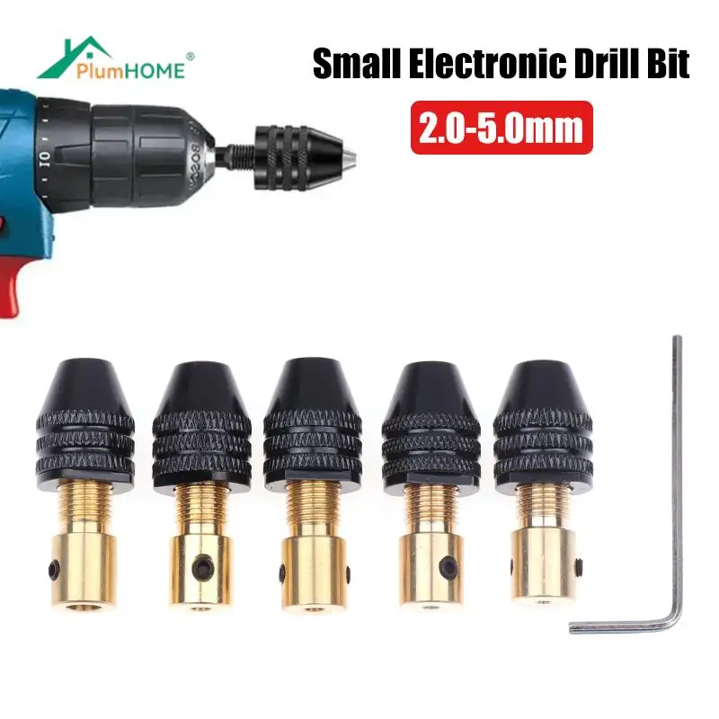 Universal 0.3-3.4mm Small Electronic Drill Bit Collet Mini Chuck Tool Set Fixture Clamp Multifunction Micro Electric Drill Chuck