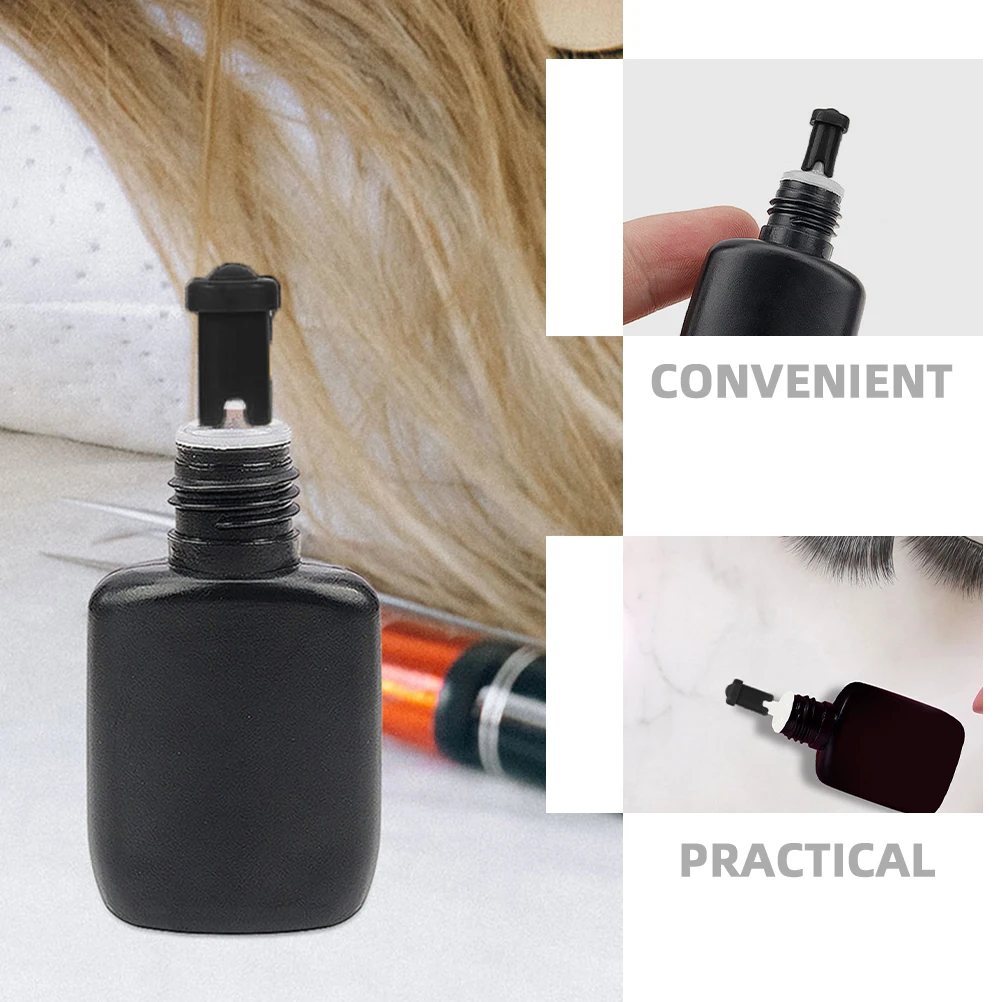속눈썹 접착제용 60개입 막힘 방지 병 바늘 스테인리스 스틸 노즐 핀 재사용 가능 연장 도구 용품
