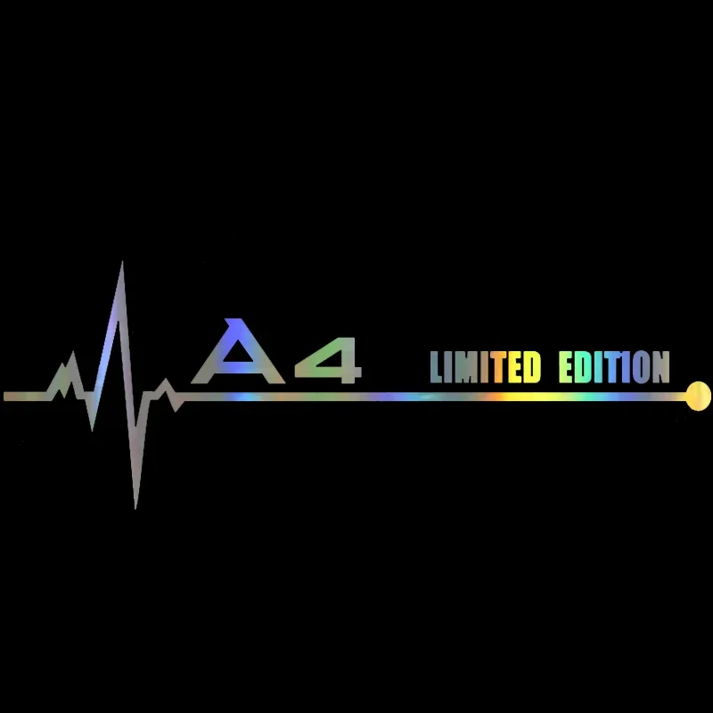 

Car Sticker LIMITED EDITION Creative Vinyl Sport Sticker On Car Decals Window Custom Sticker Car-styling For Audi