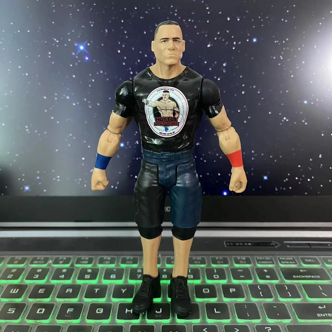 

WWE AEW Figure John Cena Dwayne Johnson Action Figure Wrestling Figure Display Collection Festival Gift