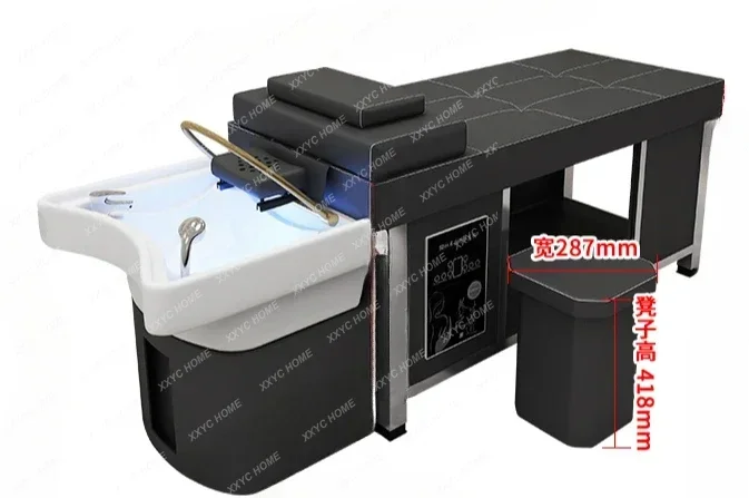 

Luxury Stylist Shampoo Chair Hair Luxury Japanese Head Spa Hair Wash Chair Shower Head Cama De Champu Salon Equipment MQ50SC