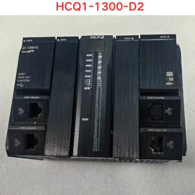 Second-hand disassembly machine Hechuan plc HCQ1-1300-D2 function test is normal