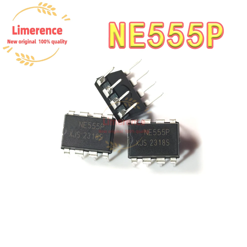 100PCS NE555 NE555P DIP8 NE555N DIP 555 Timers DIP-8 new and original IC Chipset