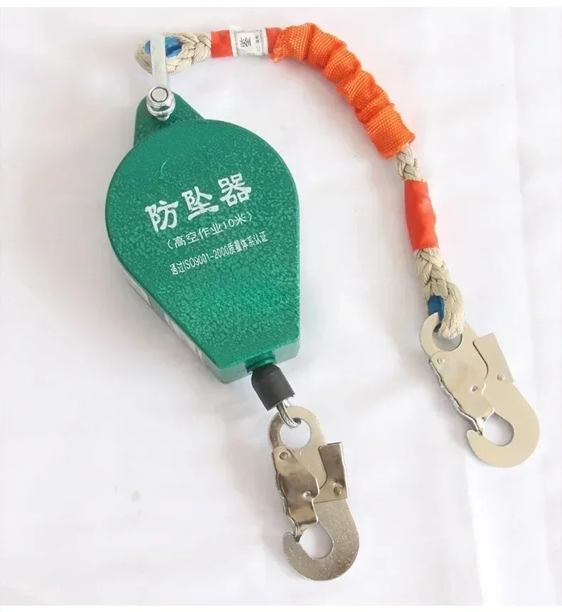 2025 JIN YANG HU Anti-fall Wire Rope Safety Self-locking Device Fall Arrest Arrestator Hoist Lifting