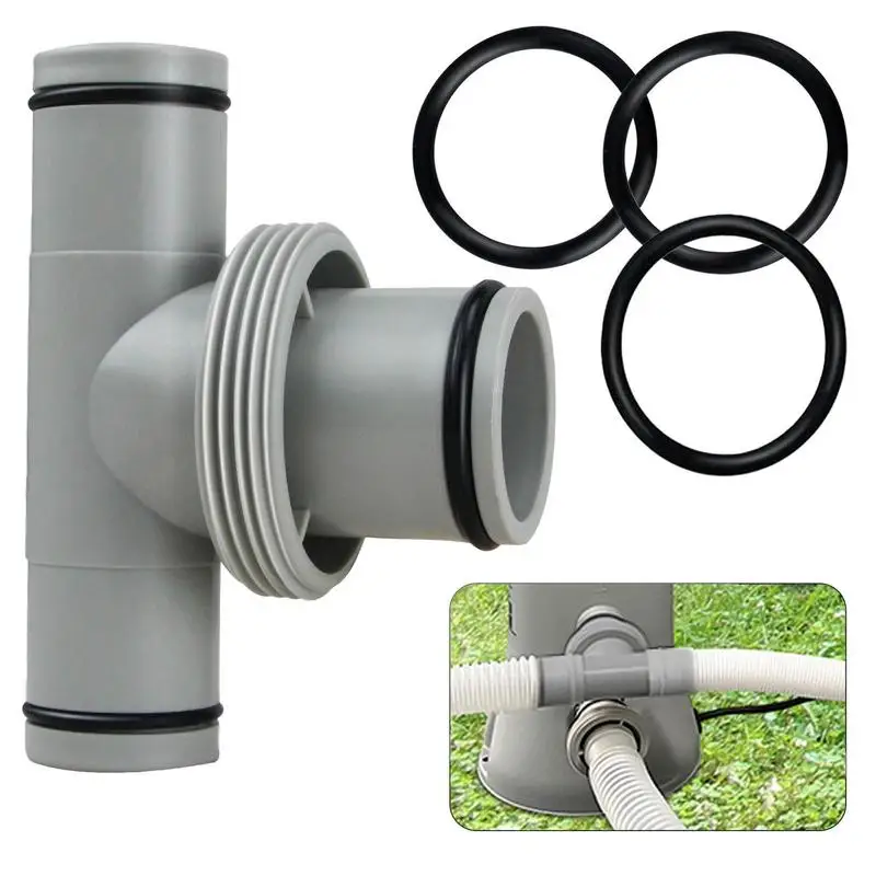 T Joint For Water Hose Tube Hose Fitting Tees Cross Eng Plug Joint Hose Connection Quick Coupling Tool Irrigation System Fitting