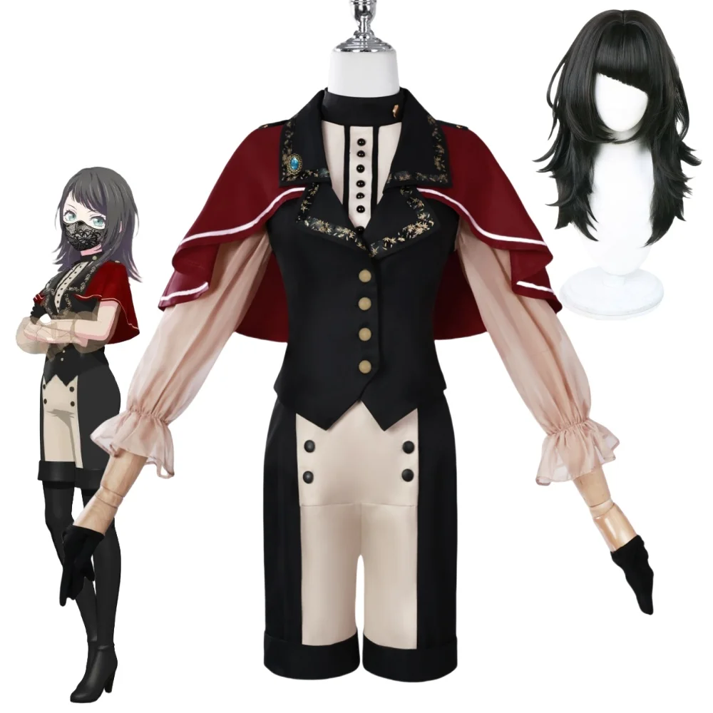 Yahata Umiri Cosplay Costume Ave Mujica Masked Ball Uniform Sets Timoris Anime BanG Dream! Clothing Carnival Party Dressing Up