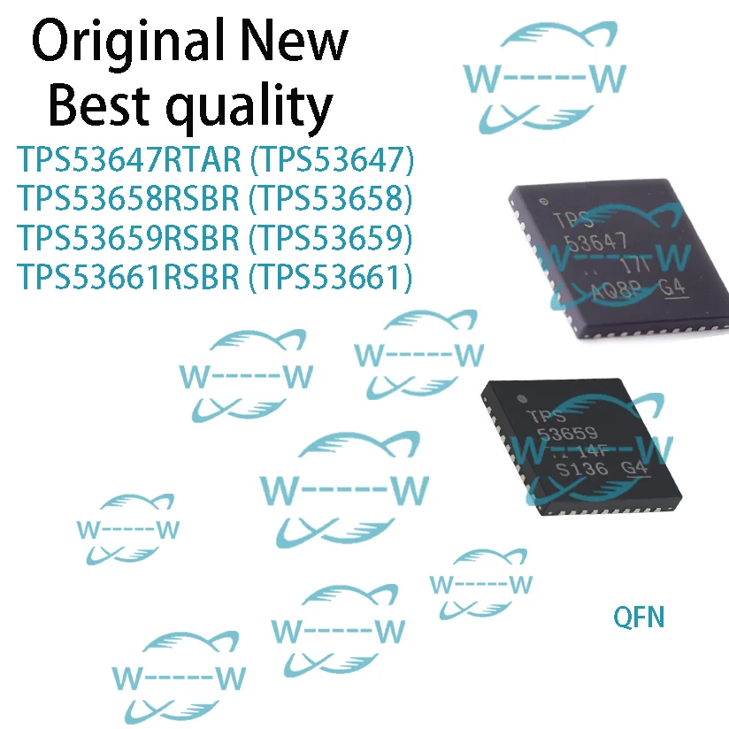 (2-20 PCS) NEUE TPS53647RTAR TPS53647 TPS53658RSBR TPS53658 TPS53659RSBR TPS53659 TPS53661RSBR TPS53661 QFN IC CHIP