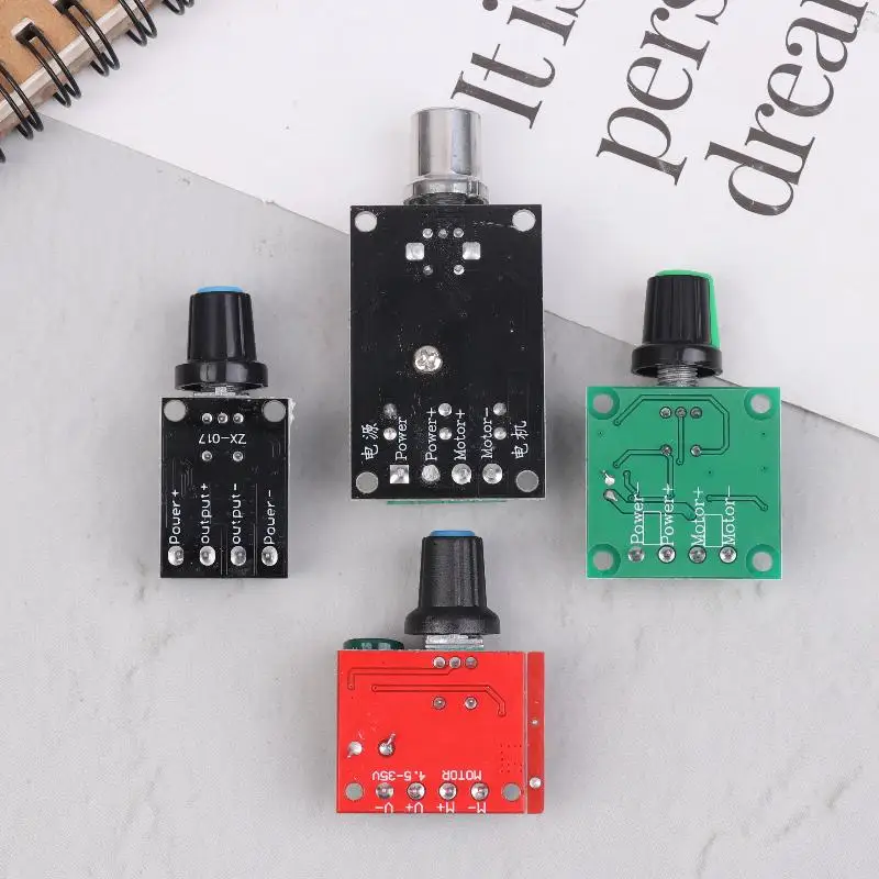 2/3/5/10A Voltage Regulator PWM DC Motor Speed Controller Governor Stepless Speed Regulator LED Dimmer Power Controller Module