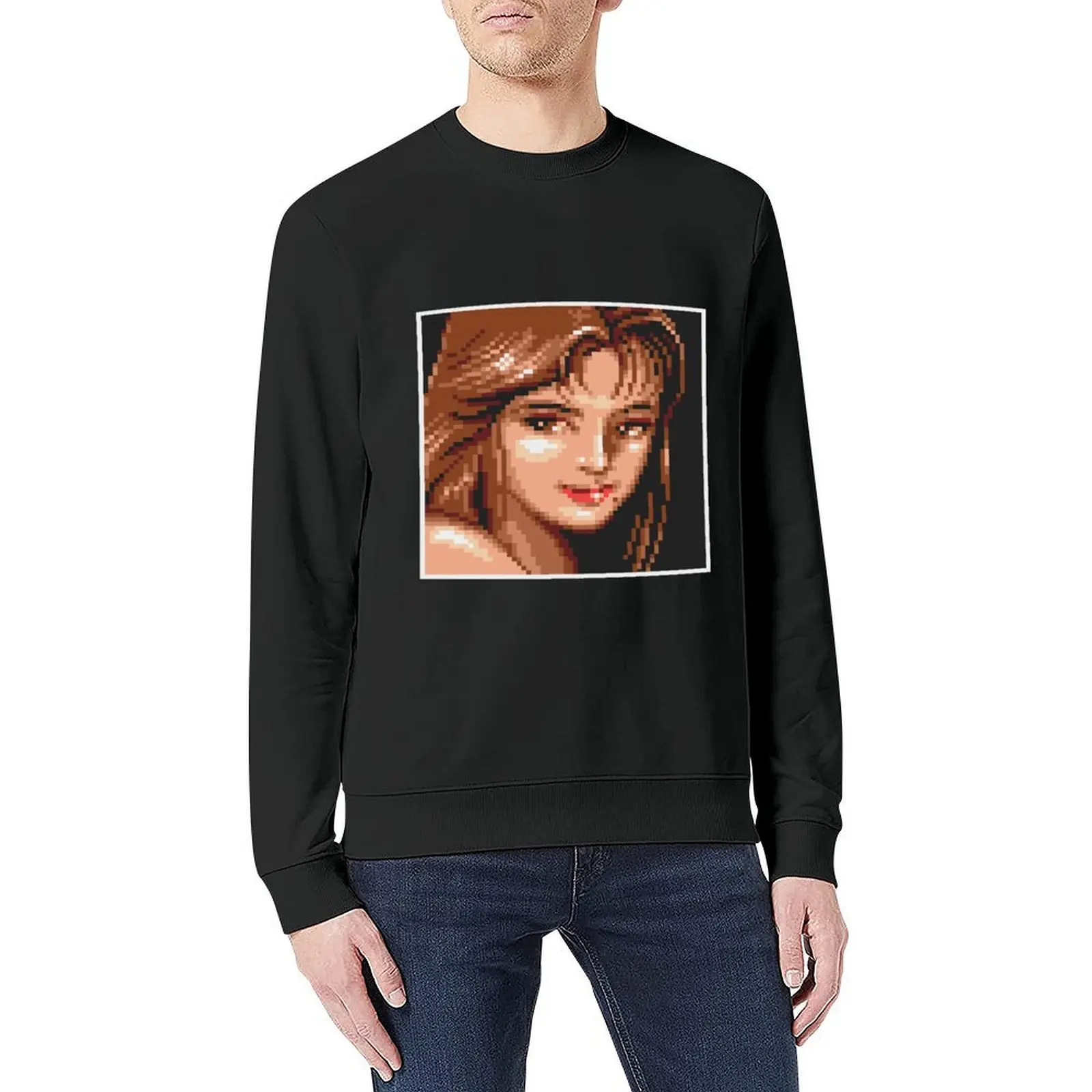 Streets of Rage Blaze Fielding Portrait Pullover mens clothes autumn clothes winter clothes new in hoodies & sweat-shirt