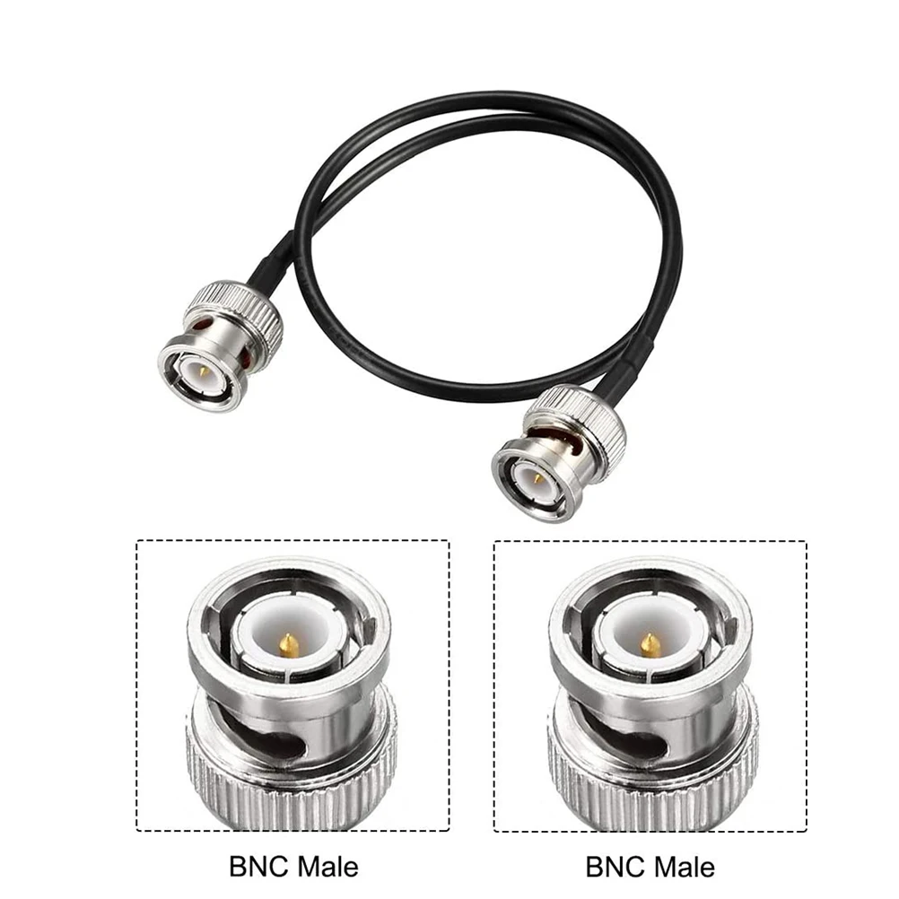 Signal Line Coaxial Cable RG174 50 Ohm 55CM Connecting Male To BNC Male Broadcast Signal Receiving Accessories