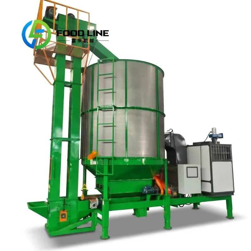 Fuel Type Grain Dryer Multi Fuel Adaptation Stable Heat Supply For Long Time Continuous Grain Drying In Remote Farm Areas