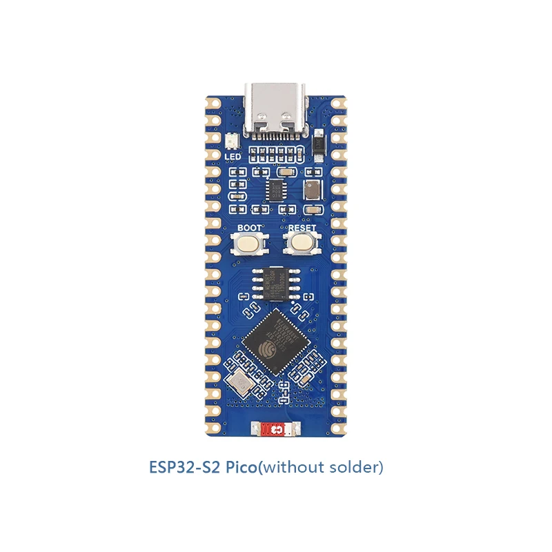 ESP32-S2 MCU WiFi Development Board, 240MHz, 2.4 GHz WiFi, Standard Version With Optional Pinheader