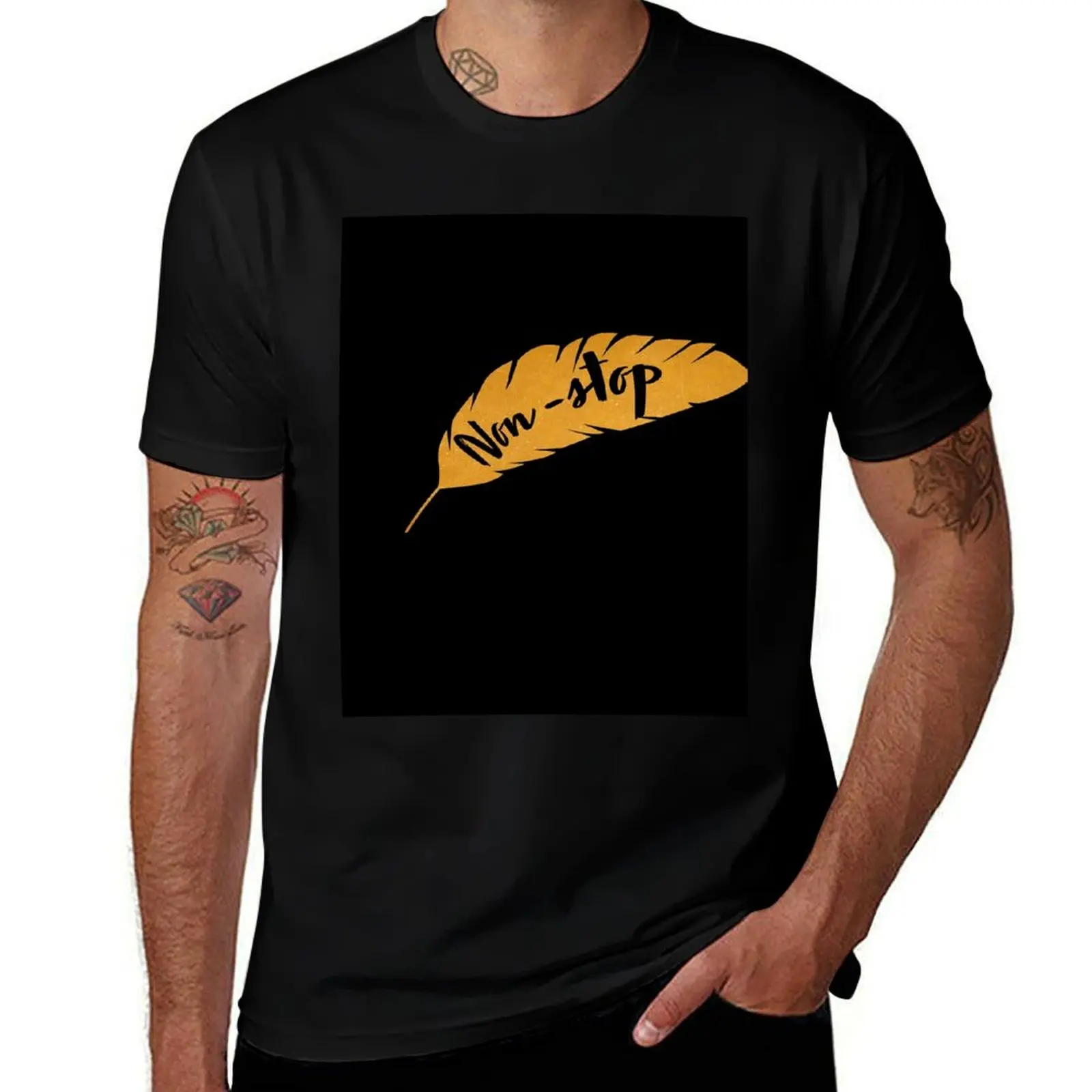 Non - Stop Hamilton Musical T-Shirt Casual Soft Cotton Short Sleeve Tee T-Shirt