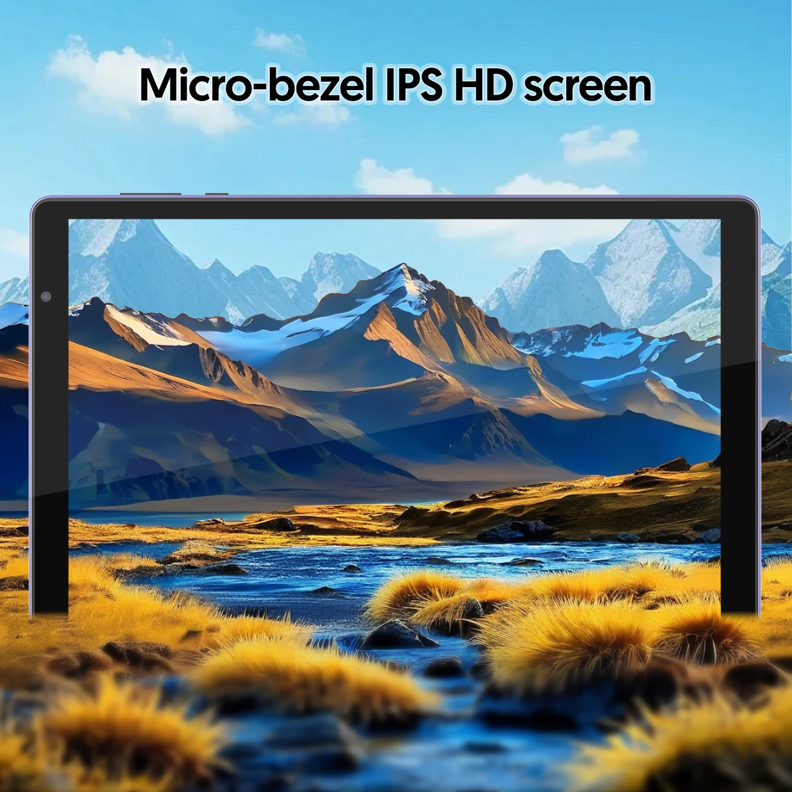 Tablet Android de 10 polegadas, 4 GB (expansão de memória 2G + 2G) RAM + 32 GB ROM, tela 1280x800 IPS, câmeras duplas, WiFi, bateria de 6000 mAh