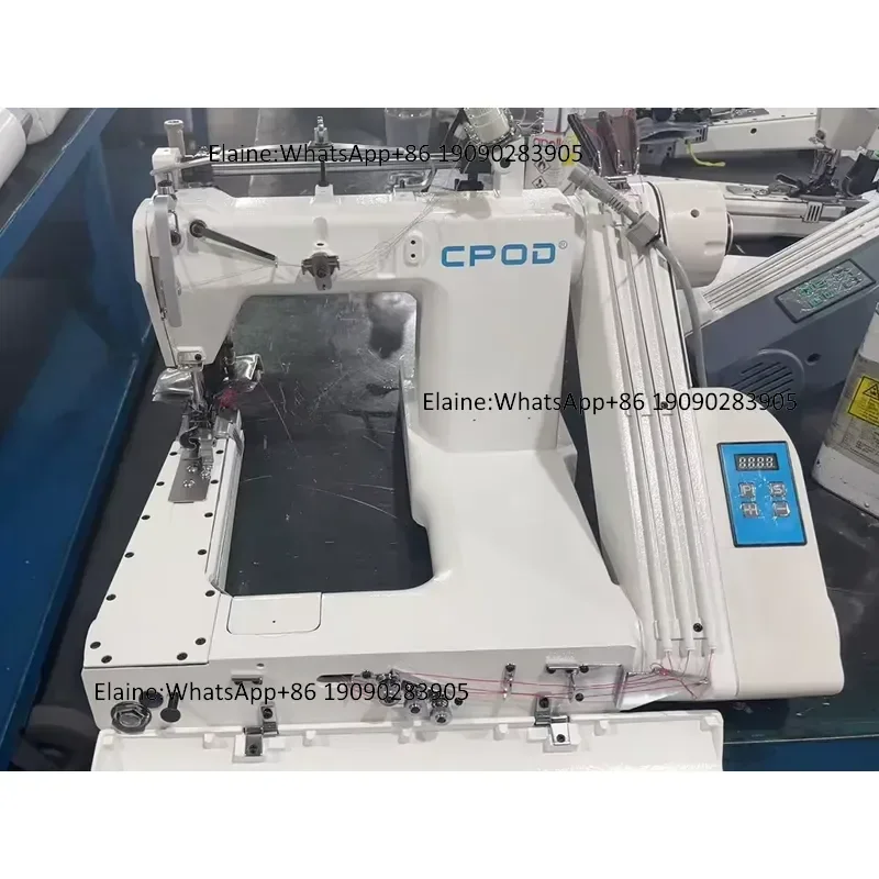 QK-928XH-2PL-D 3 Heavy Material the Feed Off Arm Chain Stitch Industrial Sewing Machine with Upper and Pullers