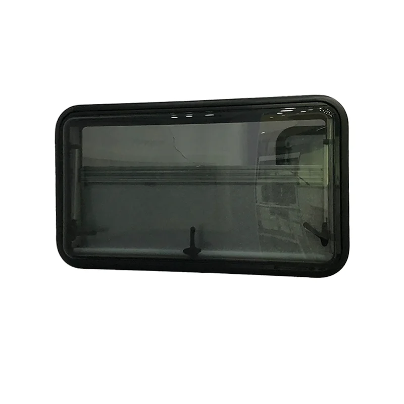 700x400mm Brand E-Mark Certified Corner Caravan RV Camper Trailer Aluminum Alloy Frame Double Glazing Acrylic Window Custom Size