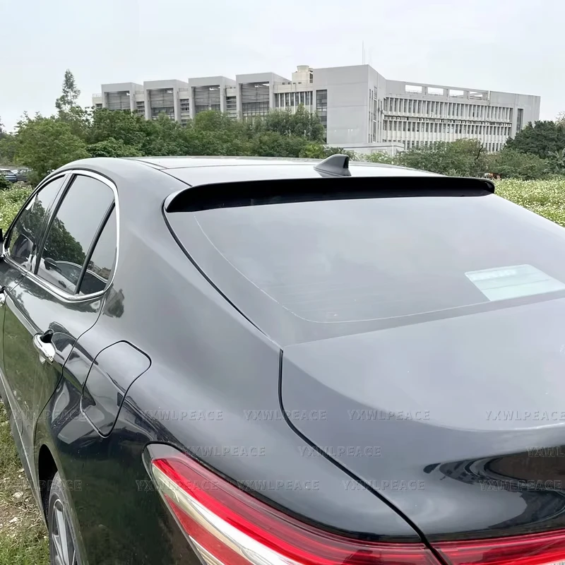 

For Toyota Camry 2018 2019 2020 2021 2022 Spoiler ABS Material Primer Color Rear Window Roof Spoiler Wing Car Accessories