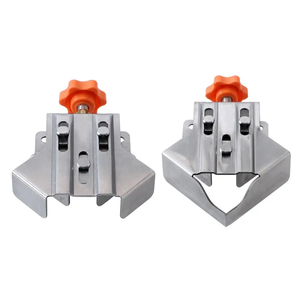 Aluminum Alloy Right Angle Clamp 90° Angle Clamp Corner Adjustable Jaw Swing Angle Clamp Right Frame Clamp Woodworking DIY Q7L8