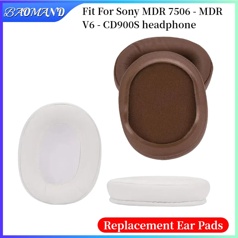 

Ear pads for Sony MDR 7506 - MDR V6 - CD900S replacement Earpads Mesh Protein Leather Earpad Memory Covers Sponge Soft