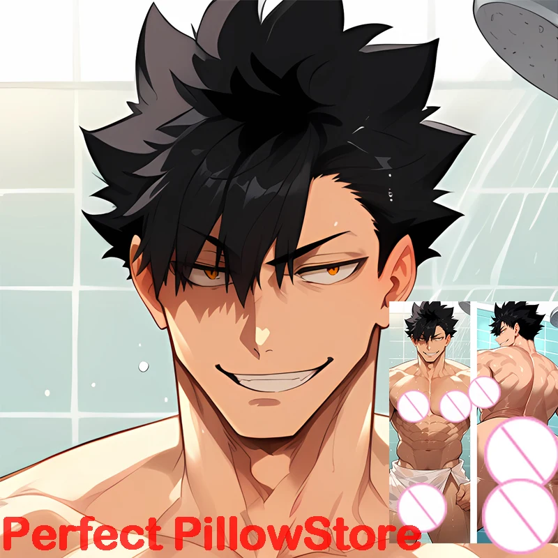 

Dakimakura anime Tetsurō Kuroo Double-sided Print Life-size body pillows cover Adult pillowcase
