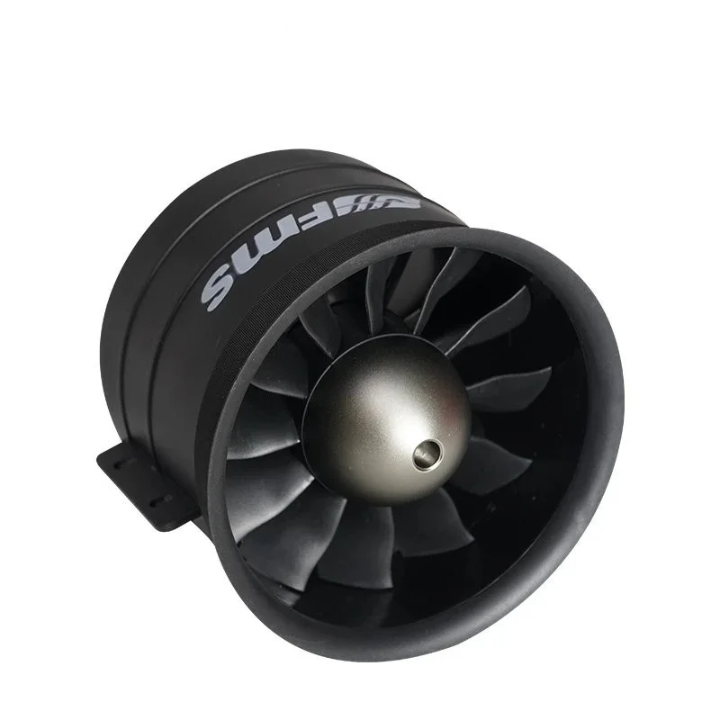 Fms 90Mm 12-blades Geleide Ventilator Edf Met 3670 1950kv 6S Inrunner Borstelloze Motor Voor Rc Vliegtuig Geleide Ventilatorvlak Met Vaste Vleugel