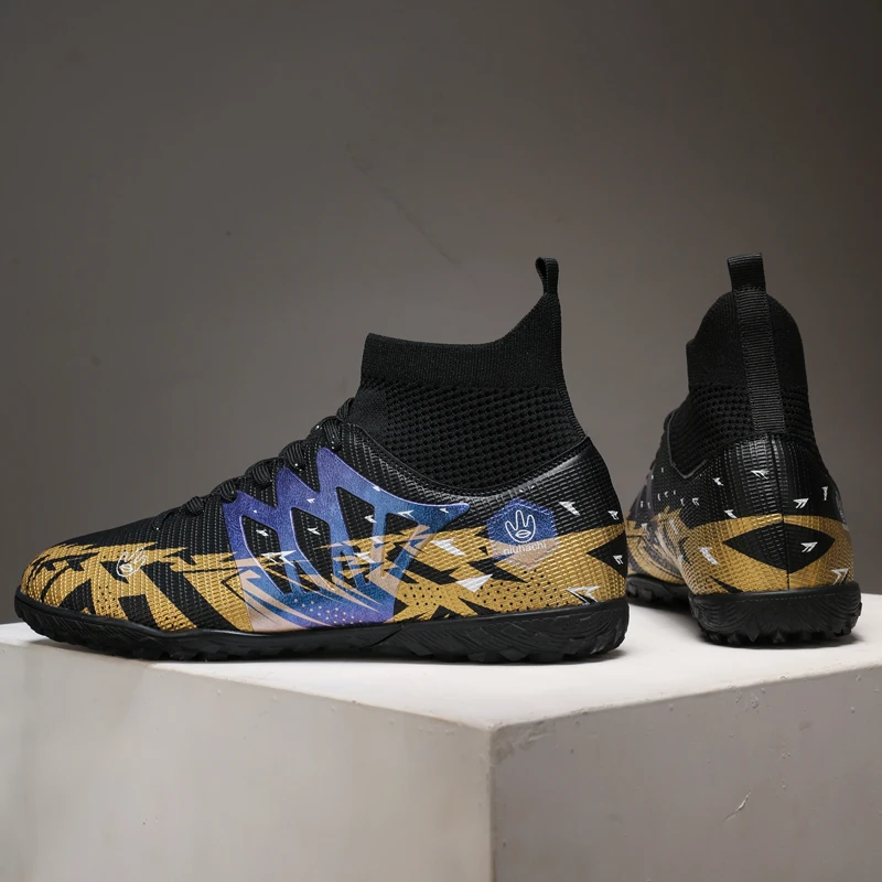 

Новые оригинальные футбольные бутсы для мужчин, для игры на открытом воздухе, для тренировок на поле, для подростков, для футбольных турниров