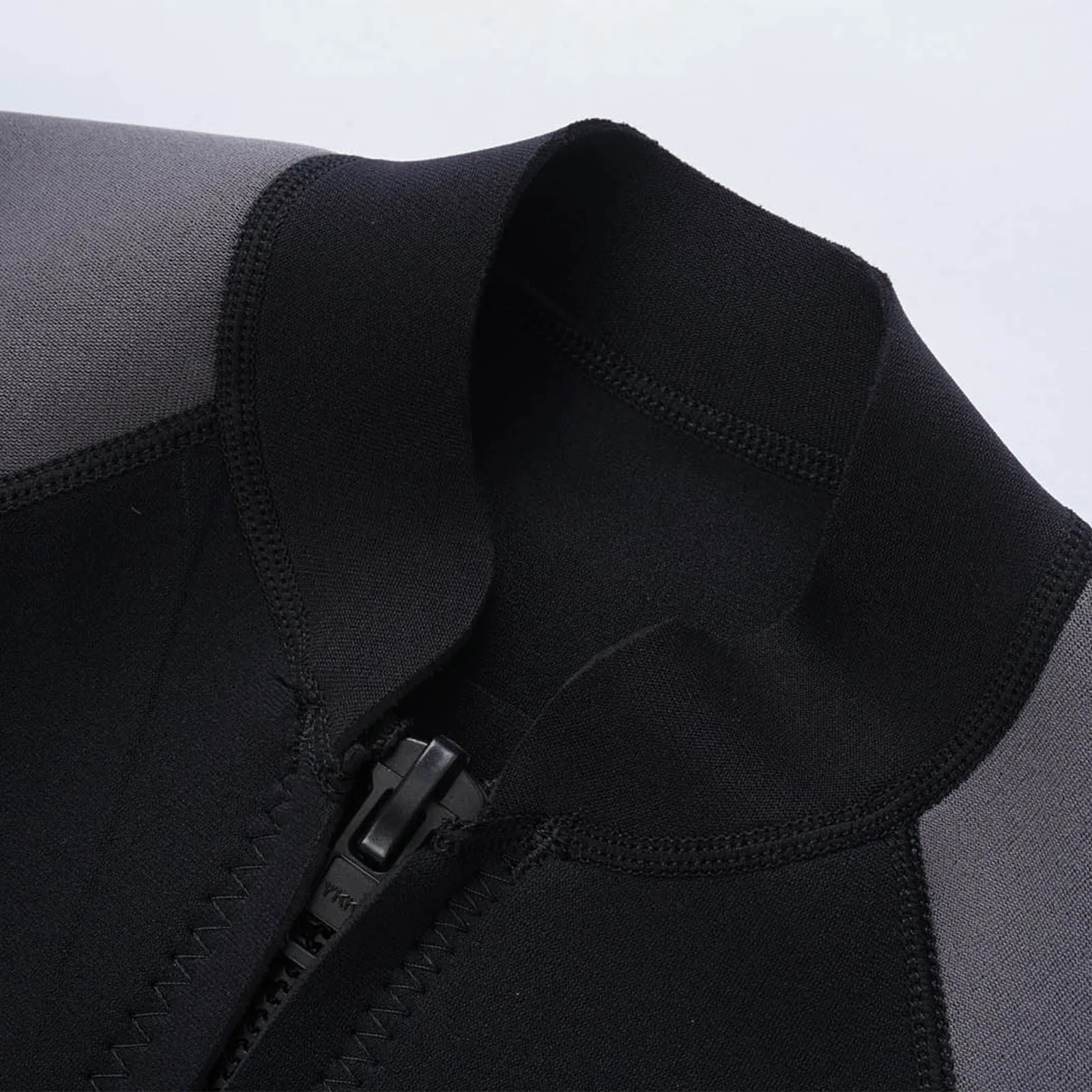 رجل بذلة أعلى 2 مللي متر النيوبرين ملابس الغوص سترة قصيرة الأكمام زمم بدلة غطس السباحة الغوص الغوص بدلة ركوب الأمواج