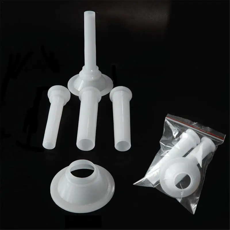 Pcsset Meat Grinder Sausage Stuffer Filling Tubes Sausage Maker Tubes DIY Sausage Maker Nozzles Kitchen Meat Tools