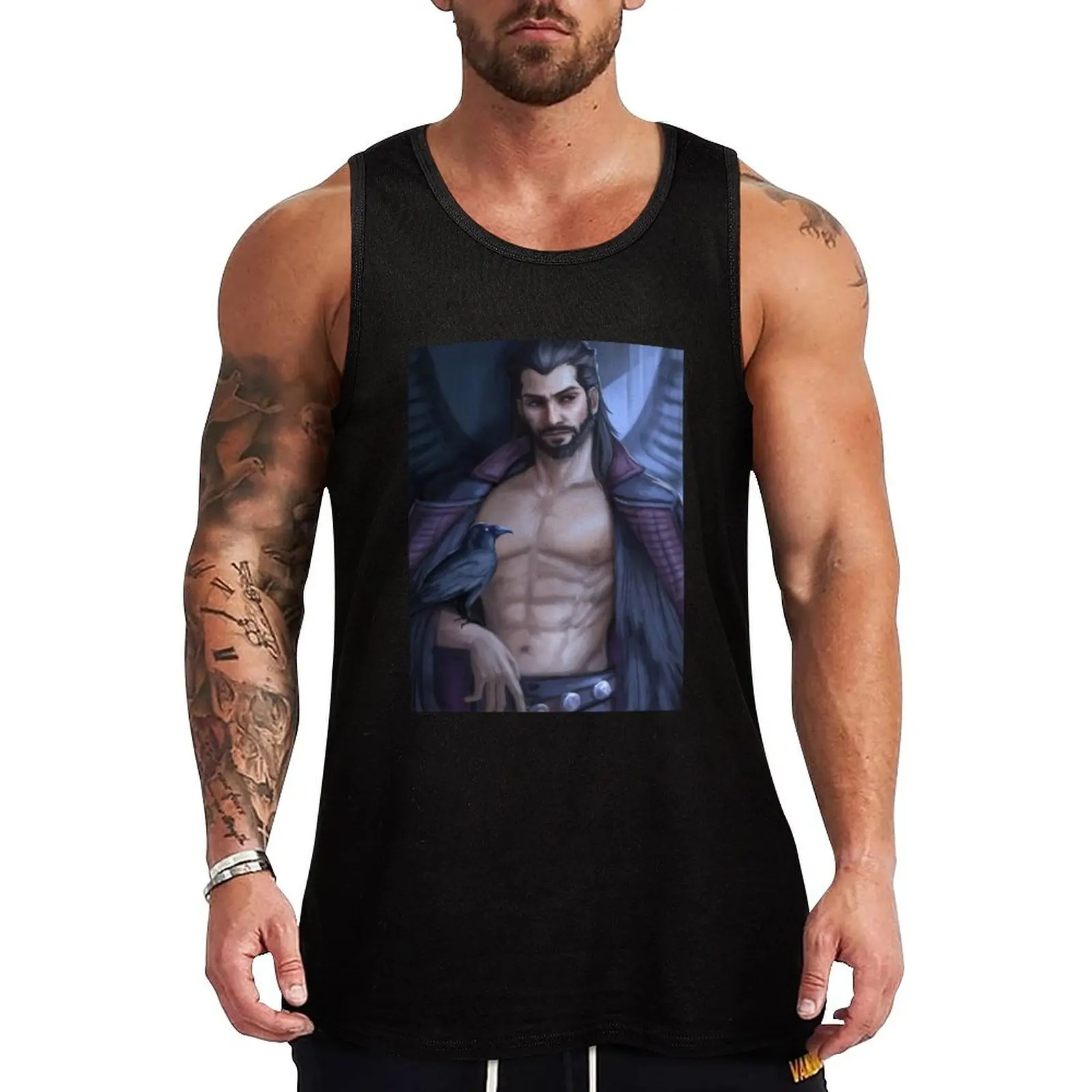 

Lucanis Dellamorte Art Tank Top gym clothes for man sleeveless gym shirts male sleeveless vests