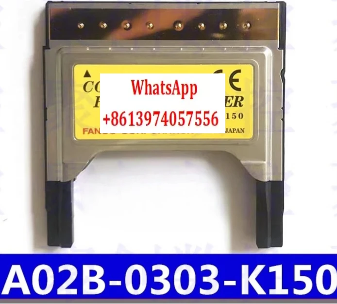 

Card sleeve card holder CNC machine A02B-0303-K150