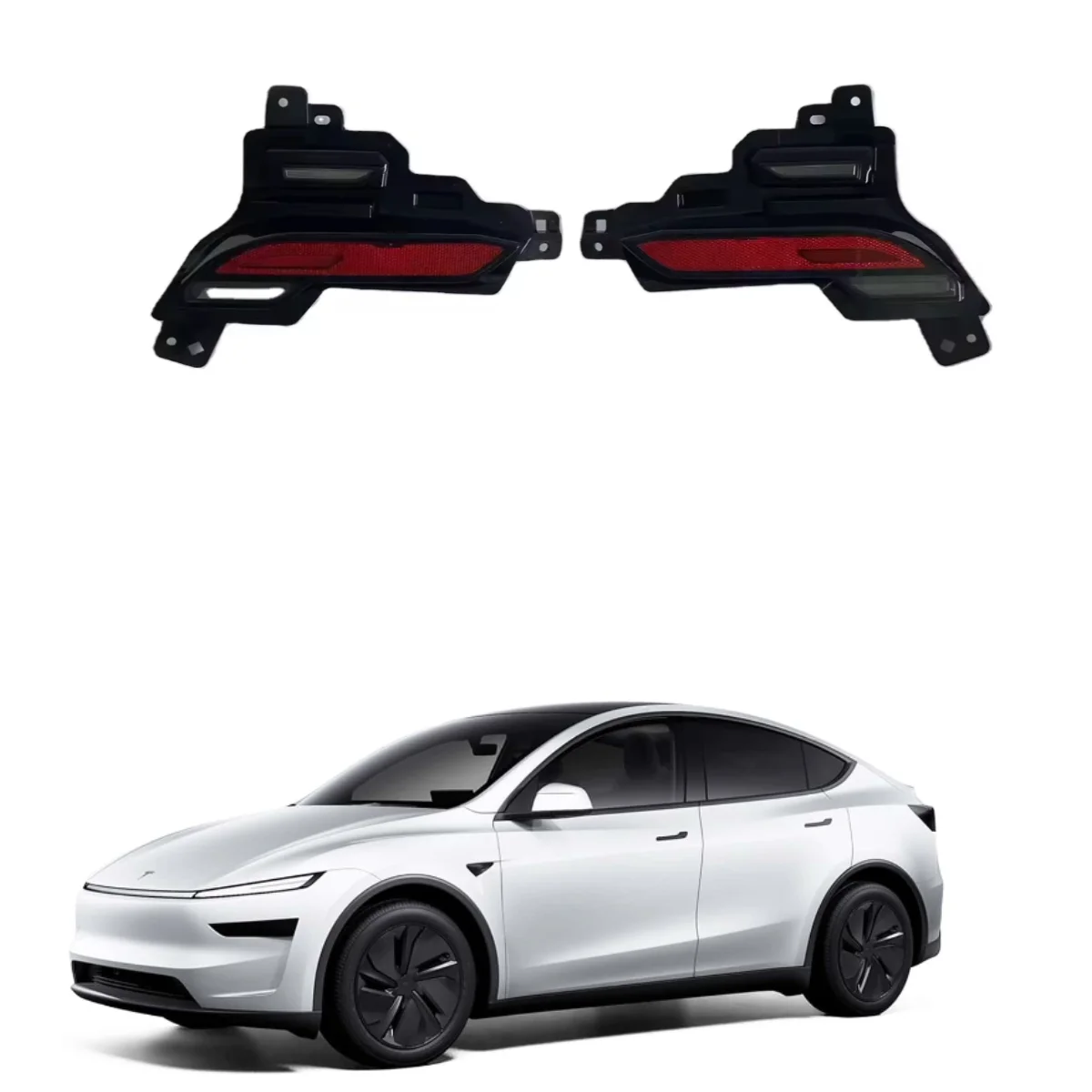 

2025 Tesla Model Y Juniper Rear Bumper Light Rear Fog Light 1906107-00-B