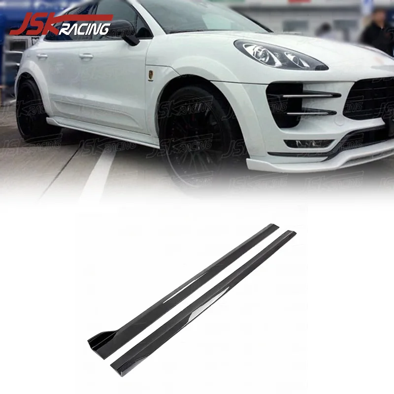 

Карбоновые боковые юбки (накладки) для Porsche Macan Turbo 2014-2018: Комплект для тюнинга кузова в стиле Artisan
