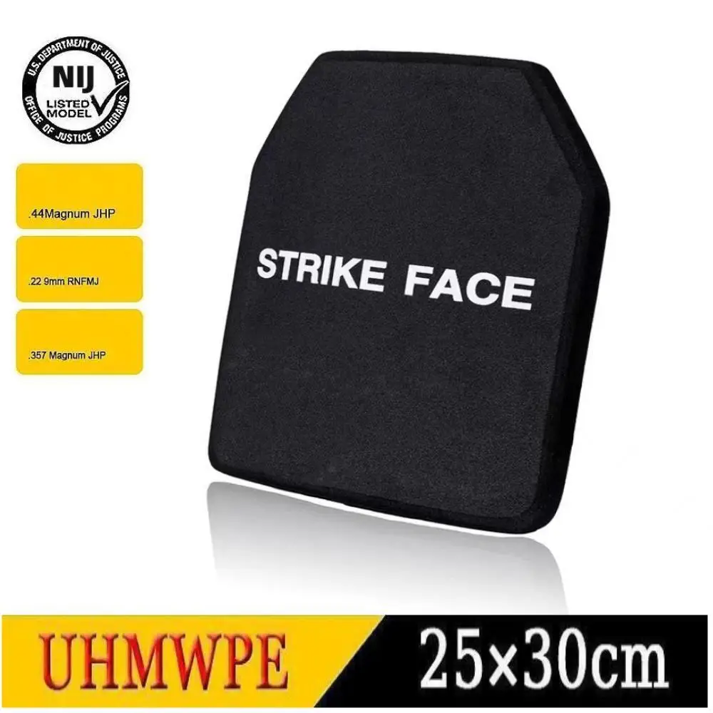 3A Protective Board 10x12 inch lightweight Tactical Defense Board Level 3 PE Independent Tactical Vest Insertion Board